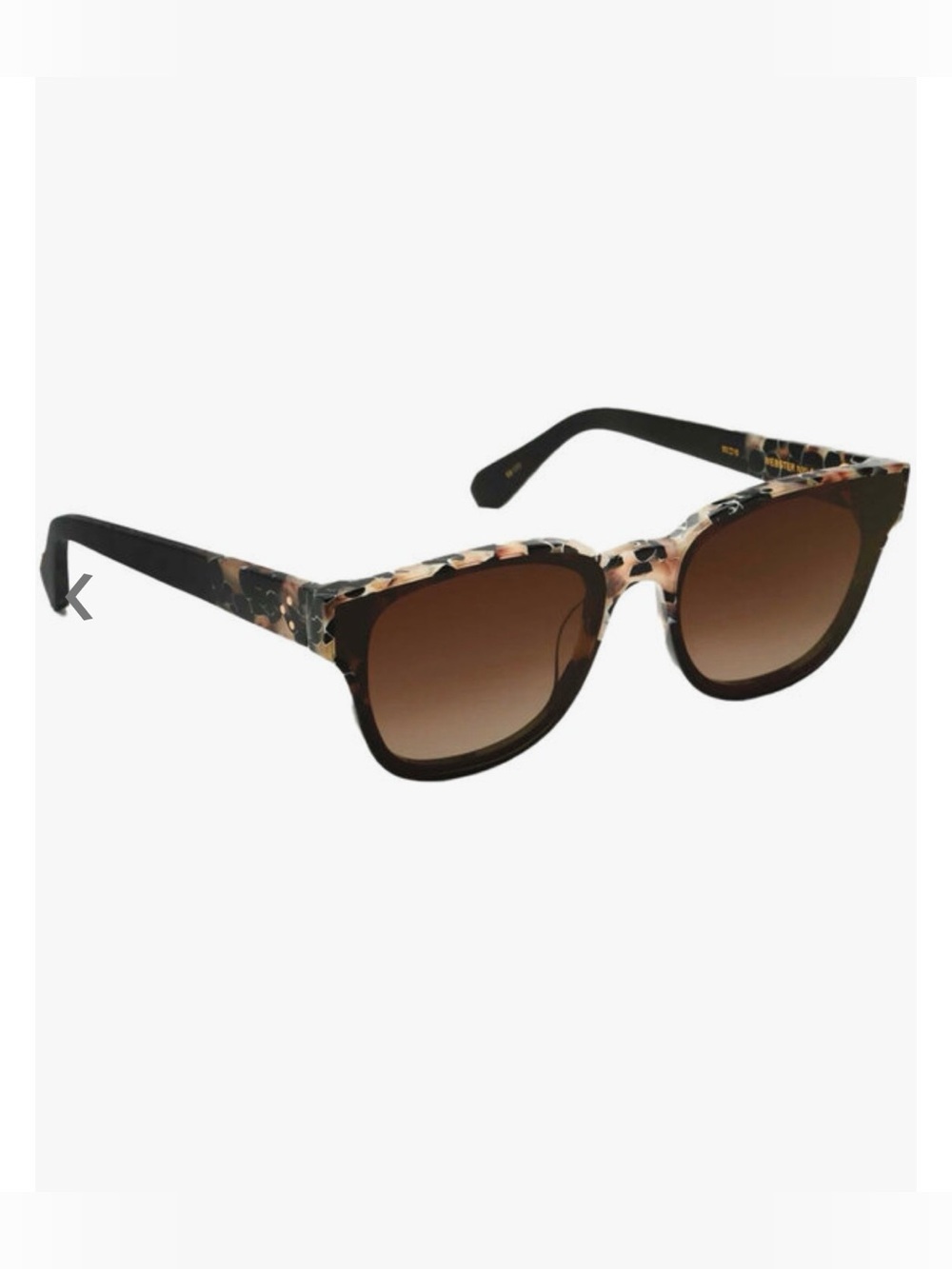 Krewe Webster Nylon Sunglasses - Crema to Black - Picture 2 of 10